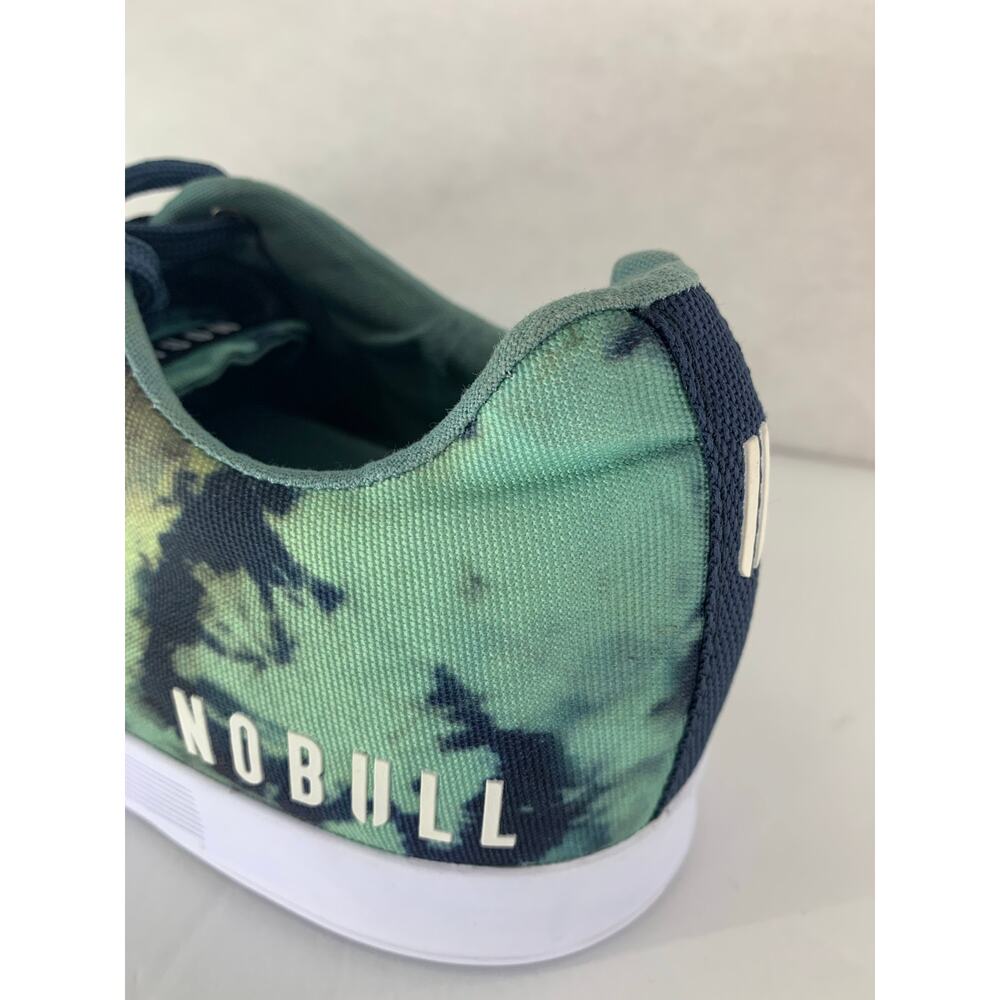 NoBull Blue Tie-Dye Canvas Trainer Shoes - Picture 2 of 15